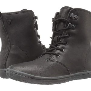 Vivobarefoot black booties
